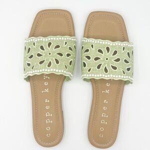 Copper Key Sandals Ladies Size 8.5 New Without Tags!